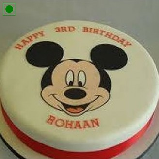 Mickey Mouse cake Delivery Jaipur, Rajasthan